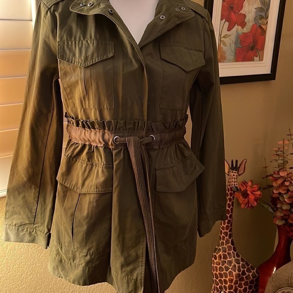 Simplyvera Wang Military Style Jacket/Trench Coat… - image 3